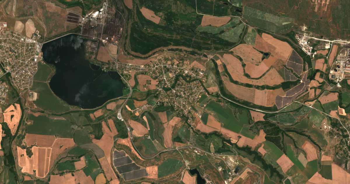 Satellitenkarte von Obručište