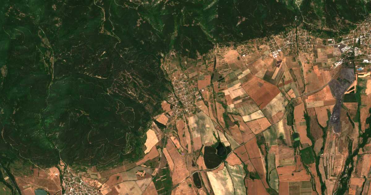 Satellitenkarte von Konare