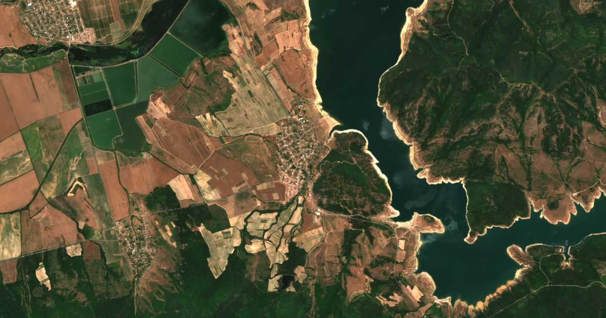 Satellitenkarte von Paničerevo