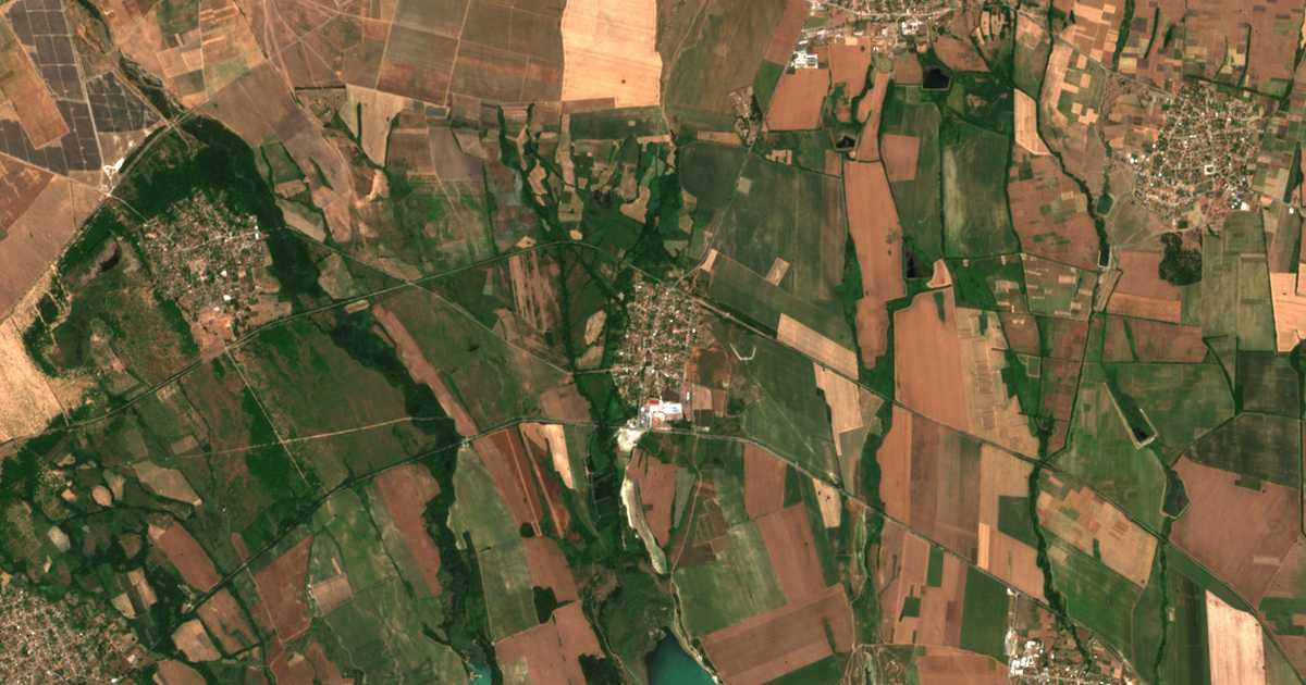 Satellitenkarte von Dunavci