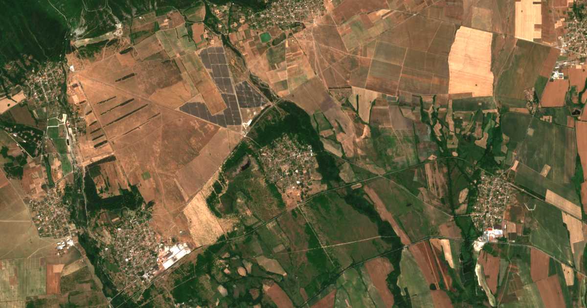 Satellitenkarte von Goljamo Drjanovo