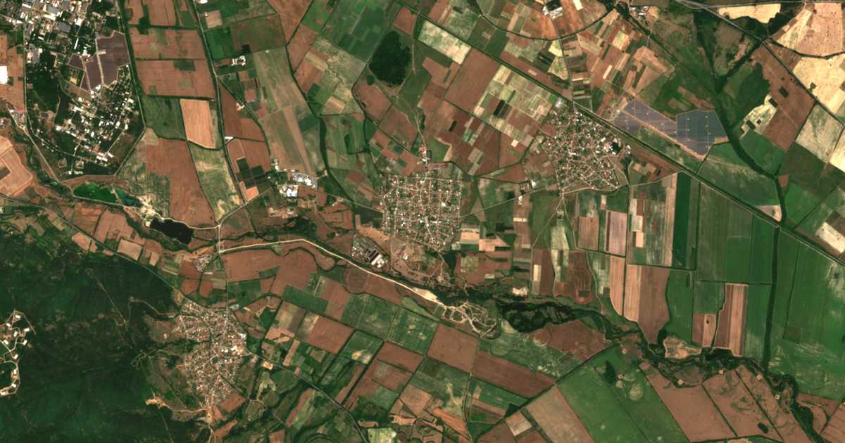 Satellitenkarte von Ovoštnik