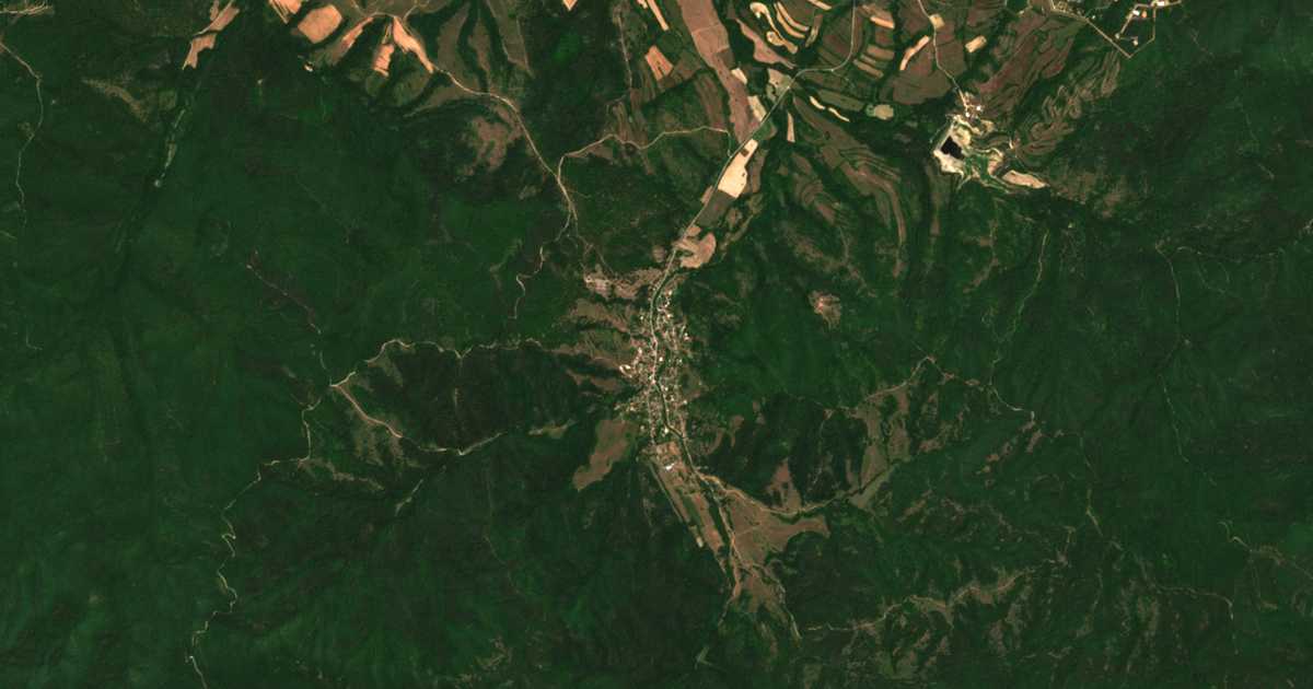 Satellitenkarte von Srednogorovo