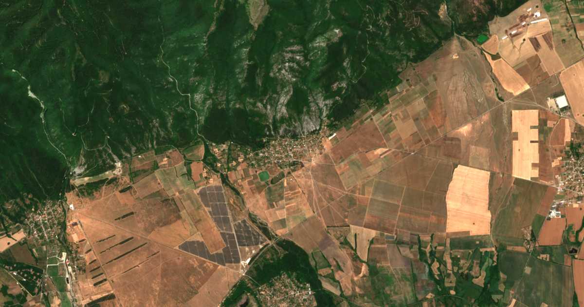 Satellitenkarte von Jasenovo