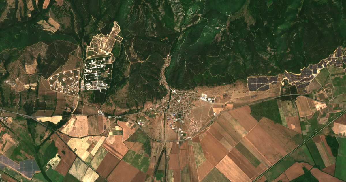 Satellitenkarte von Muglitsch