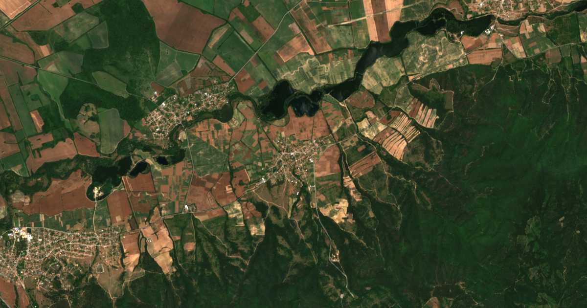 Satellitenkarte von Šanovo