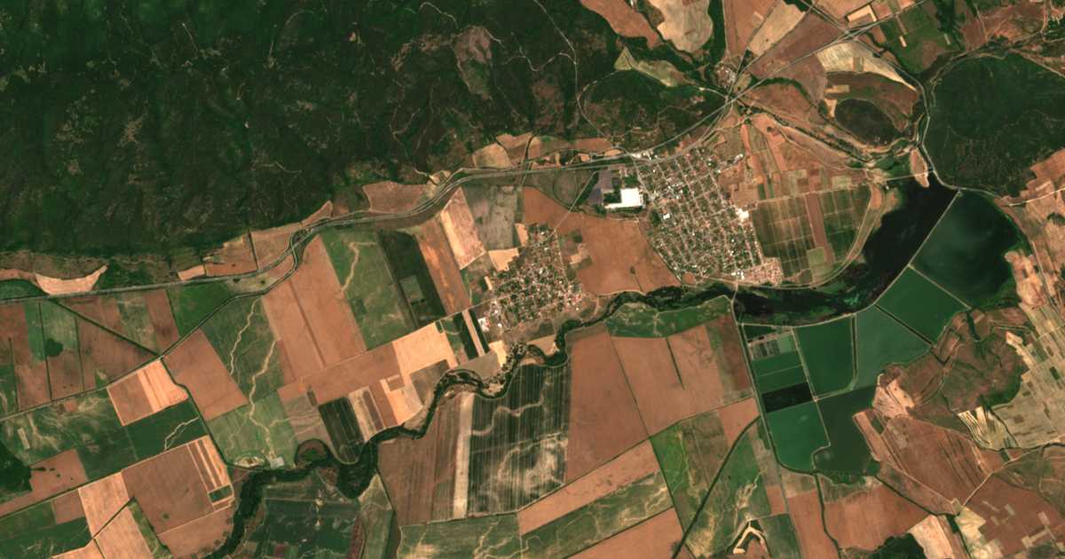 Satellitenkarte von Nova Mahala