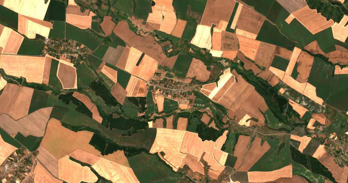 Satellitenkarte von Knjaževsko