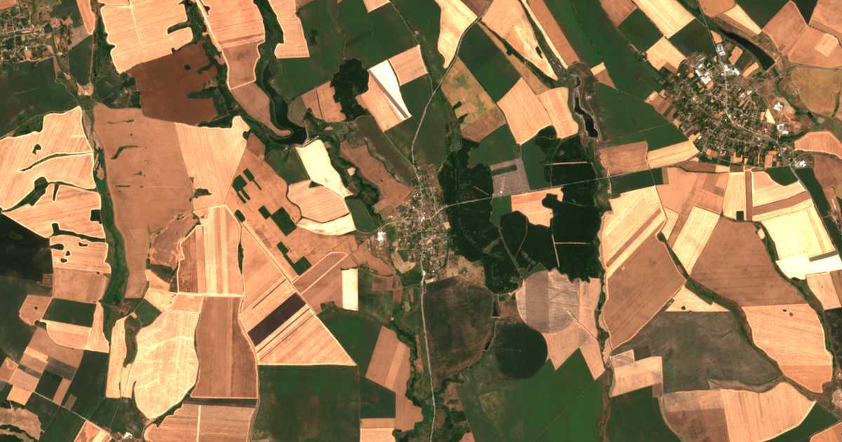 Satellitenkarte von Trakija