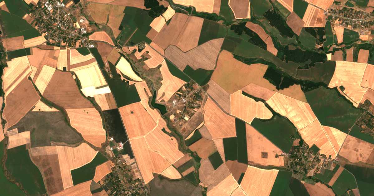 Satellitenkarte von Venec