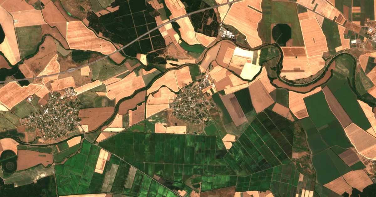 Satellitenkarte von Bozduganovo