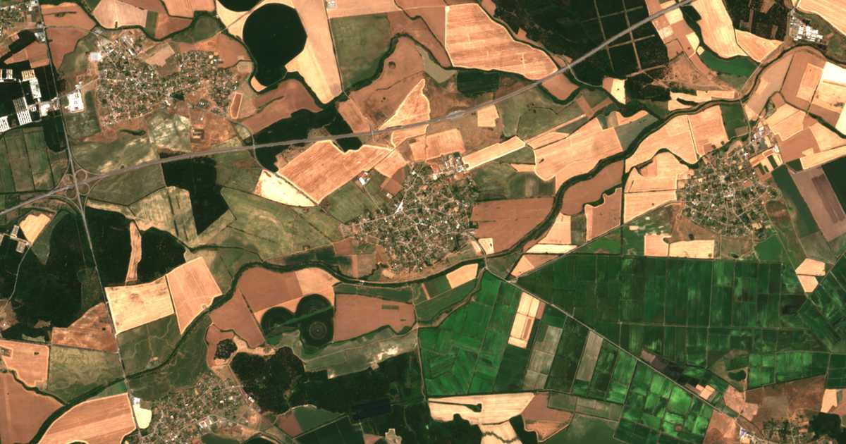Satellitenkarte von Kolarovo