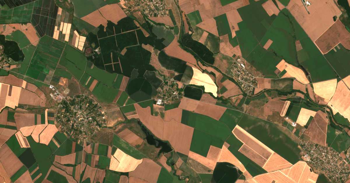 Satellitenkarte von Kovač