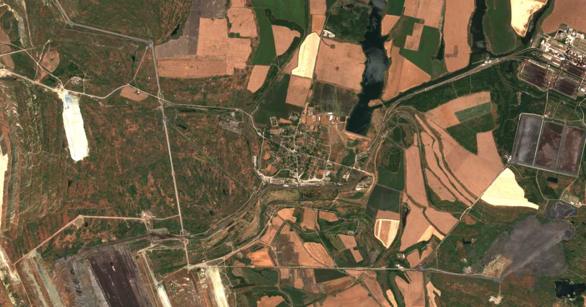 Satellitenkarte von Kovačevo