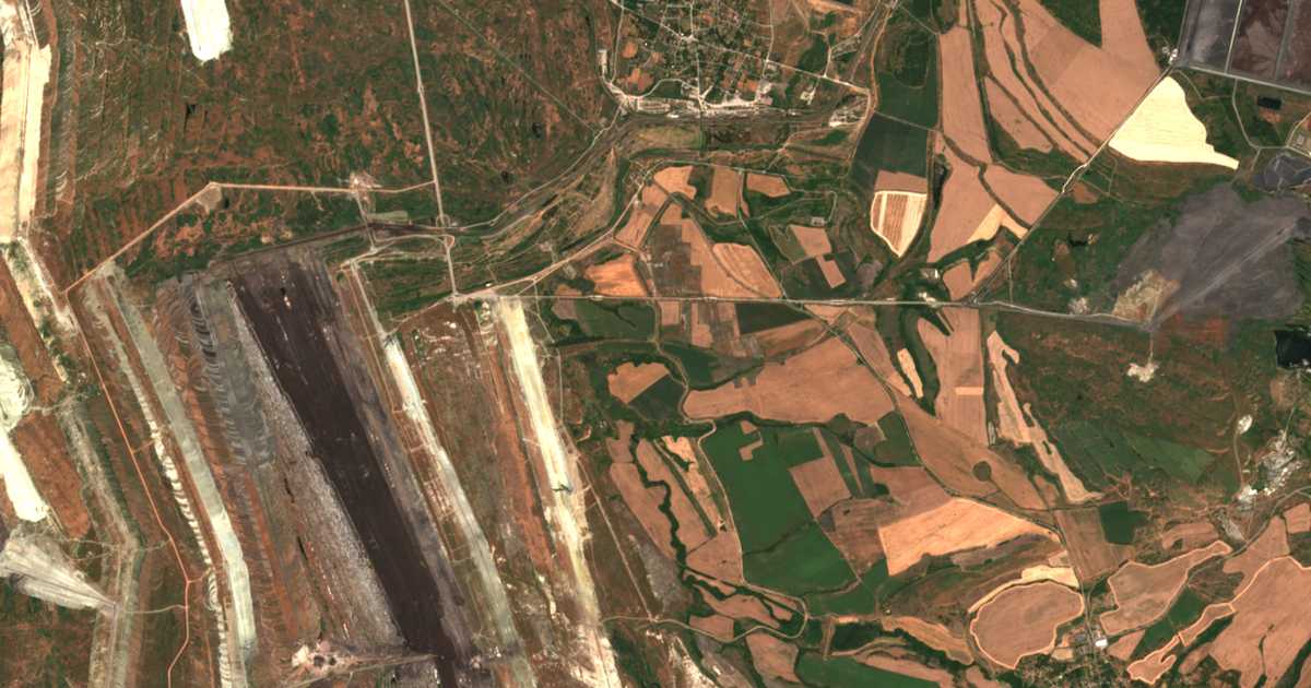 Satellitenkarte von Ovčarci