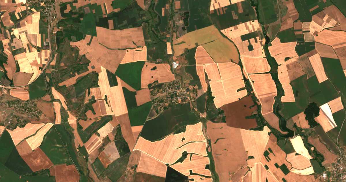 Satellitenkarte von Kozarevec