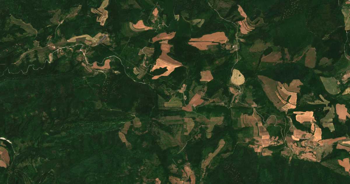 Satellitenkarte von Bankovets