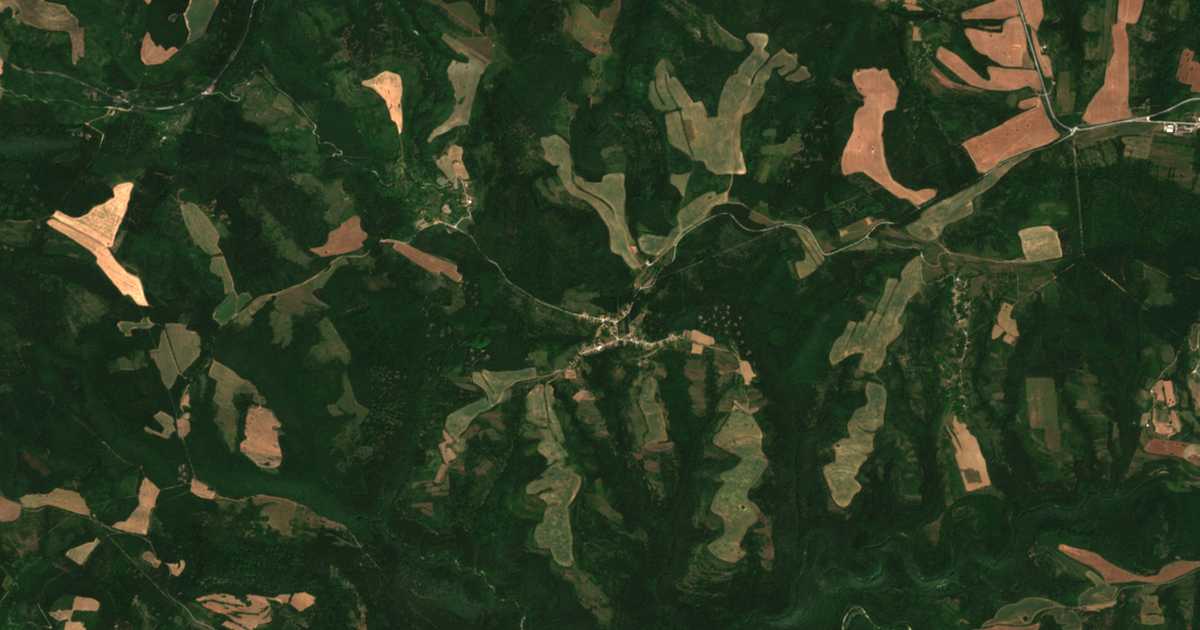 Satellitenkarte von Černi Brjag