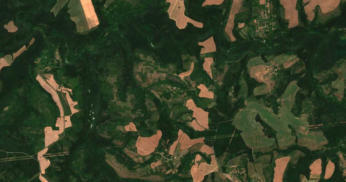 Satellitenkarte von Dolna Zlatica