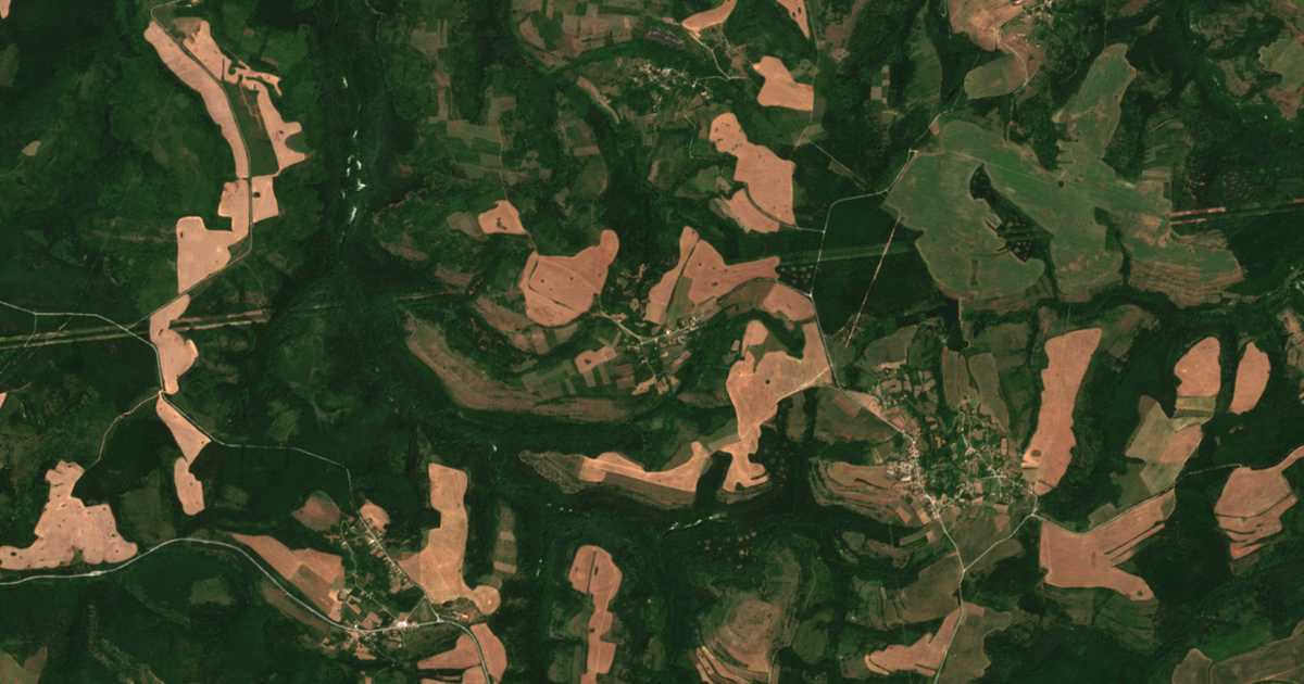 Satellitenkarte von Gorna Zlatica