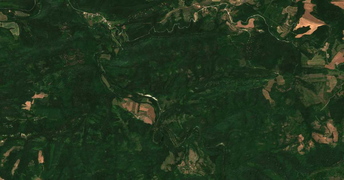 Satellitenkarte von Krajpole