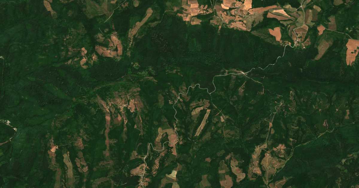 Satellitenkarte von Krušolak