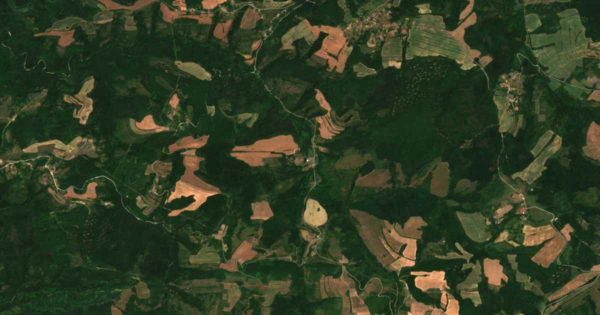 Satellitenkarte von Malka Čerkovna