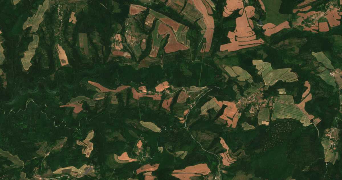 Satellitenkarte von Malogradec