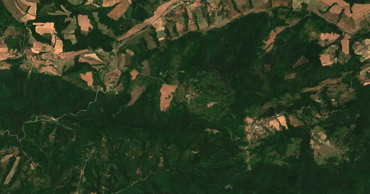 Satellitenkarte von Milino