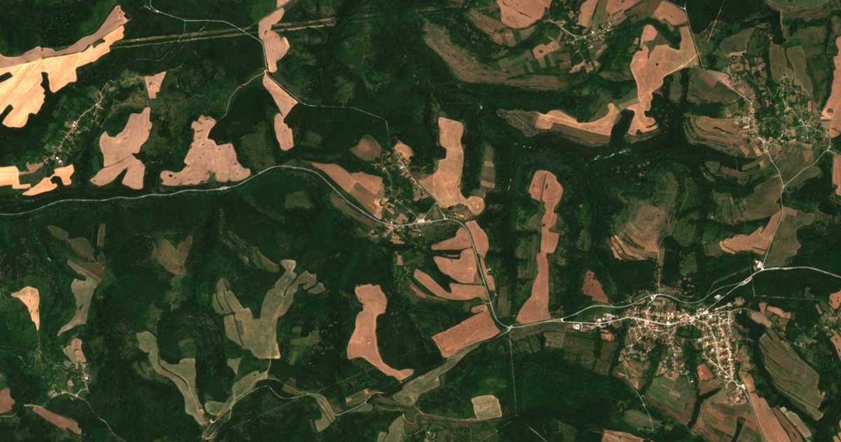 Satellitenkarte von Moravica