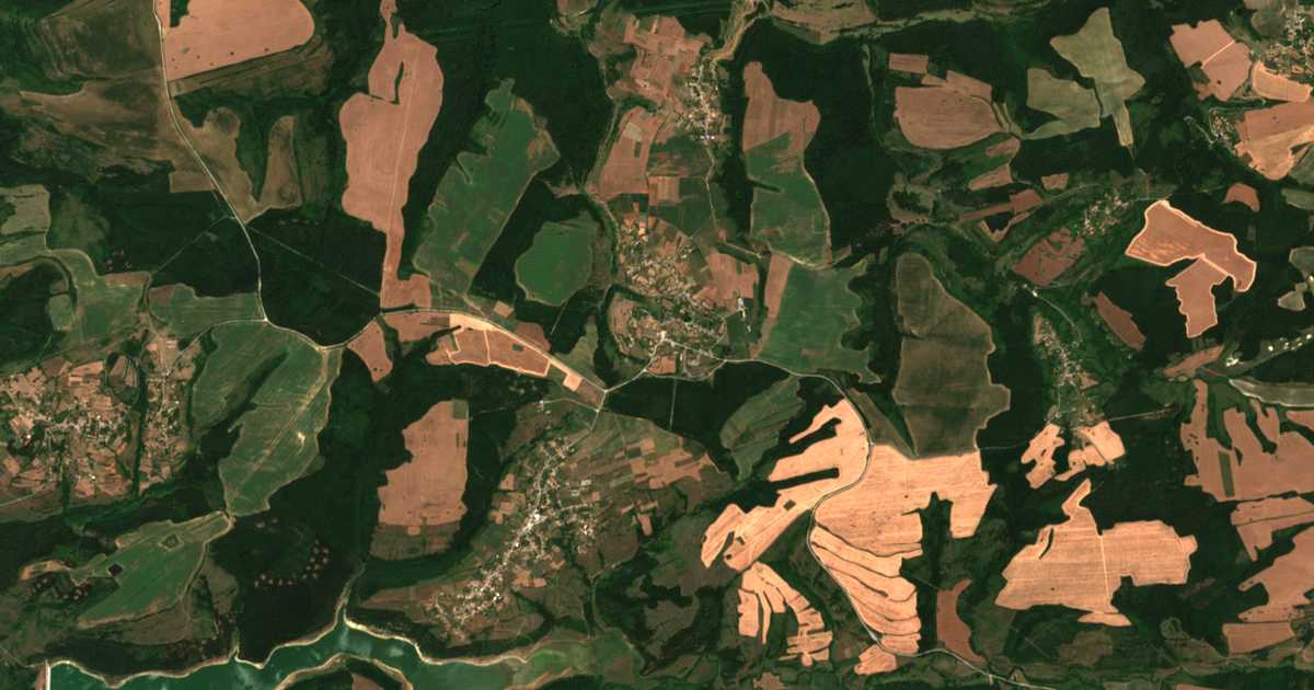 Satellitenkarte von Moravka