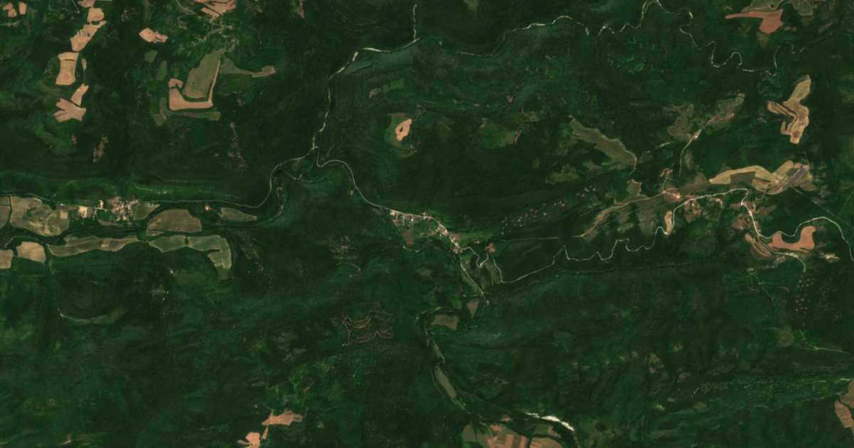 Satellitenkarte von Stara rečka