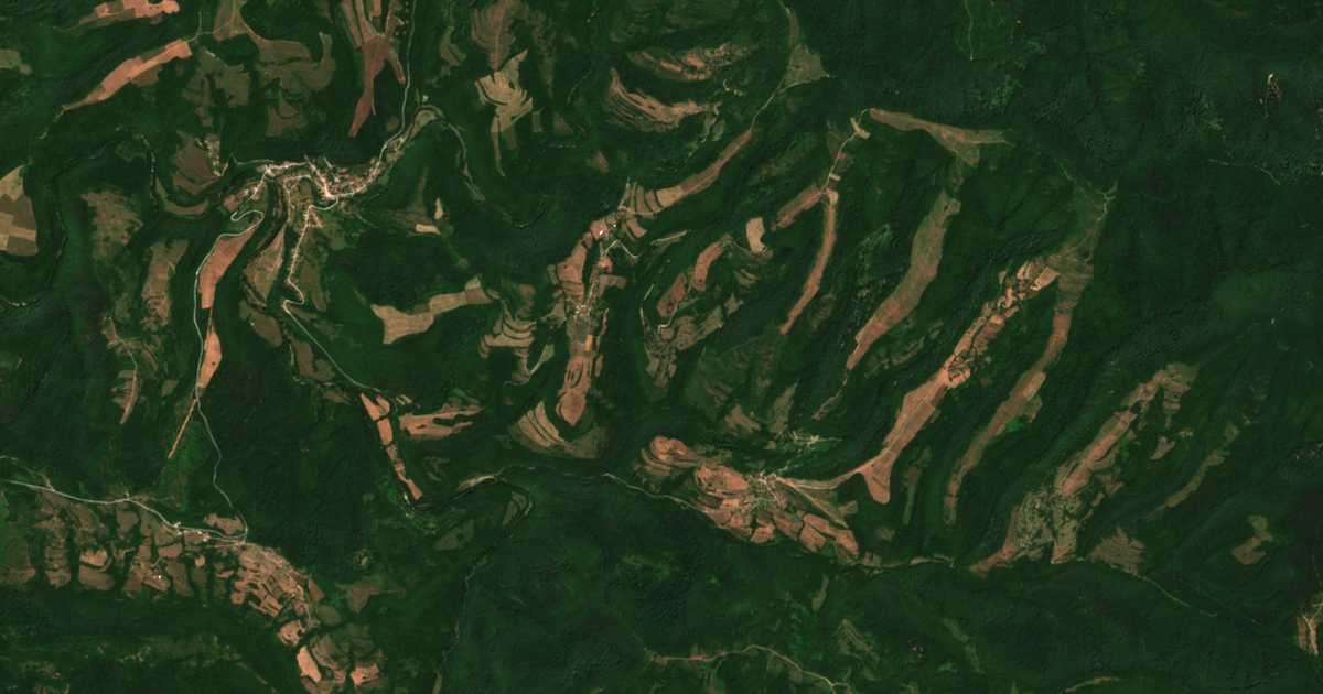 Satellitenkarte von Strojnovci