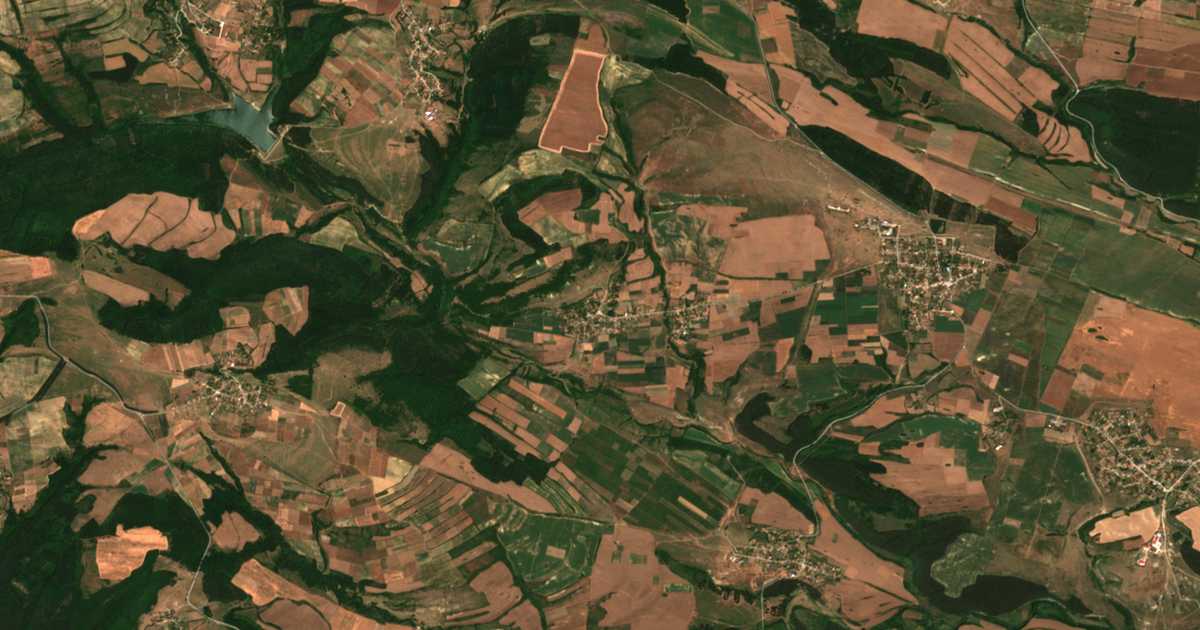 Satellitenkarte von Černokapci
