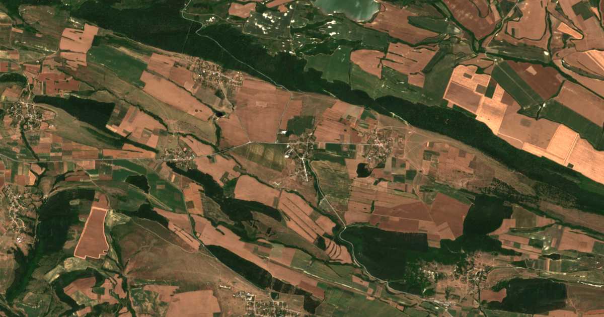 Satellitenkarte von Dolno Novkovo
