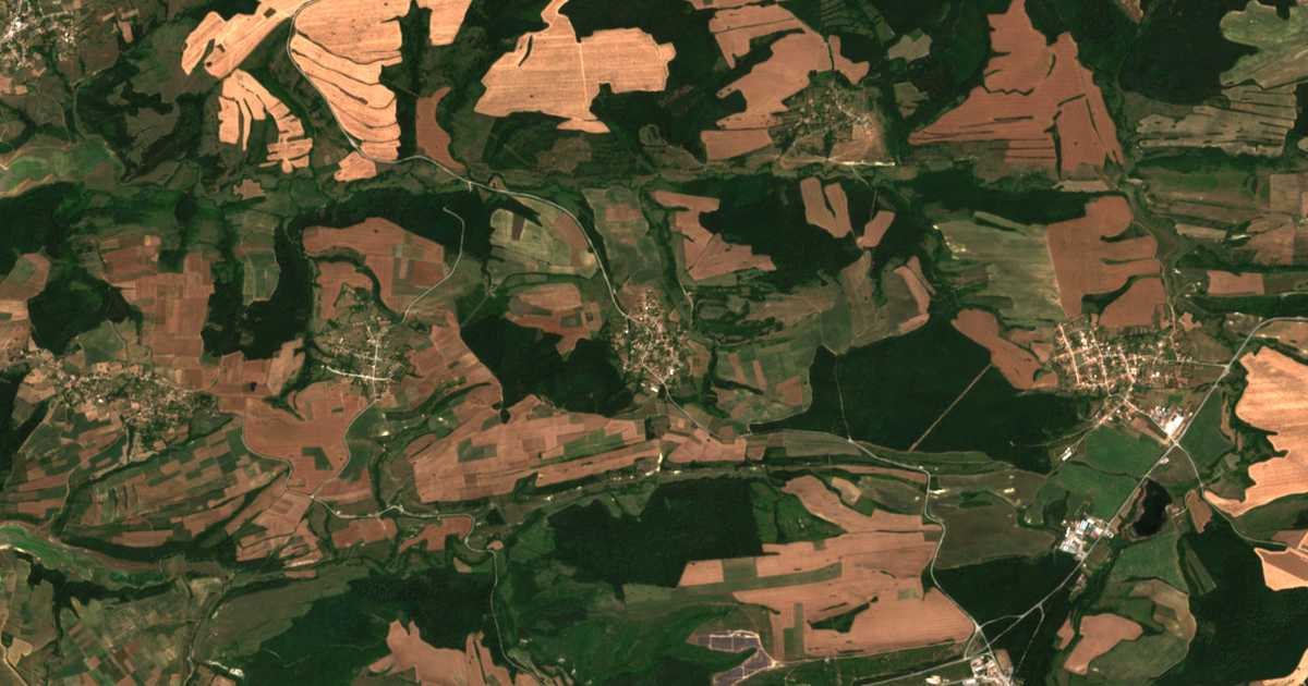 Satellitenkarte von Gorna Hubavka