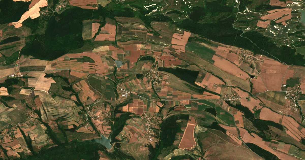 Satellitenkarte von Gorno Kozarevo