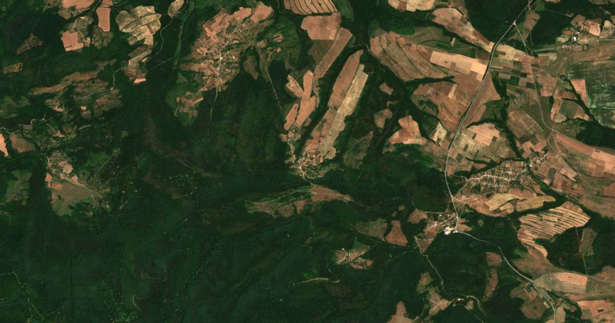 Satellitenkarte von Gorsko Selo