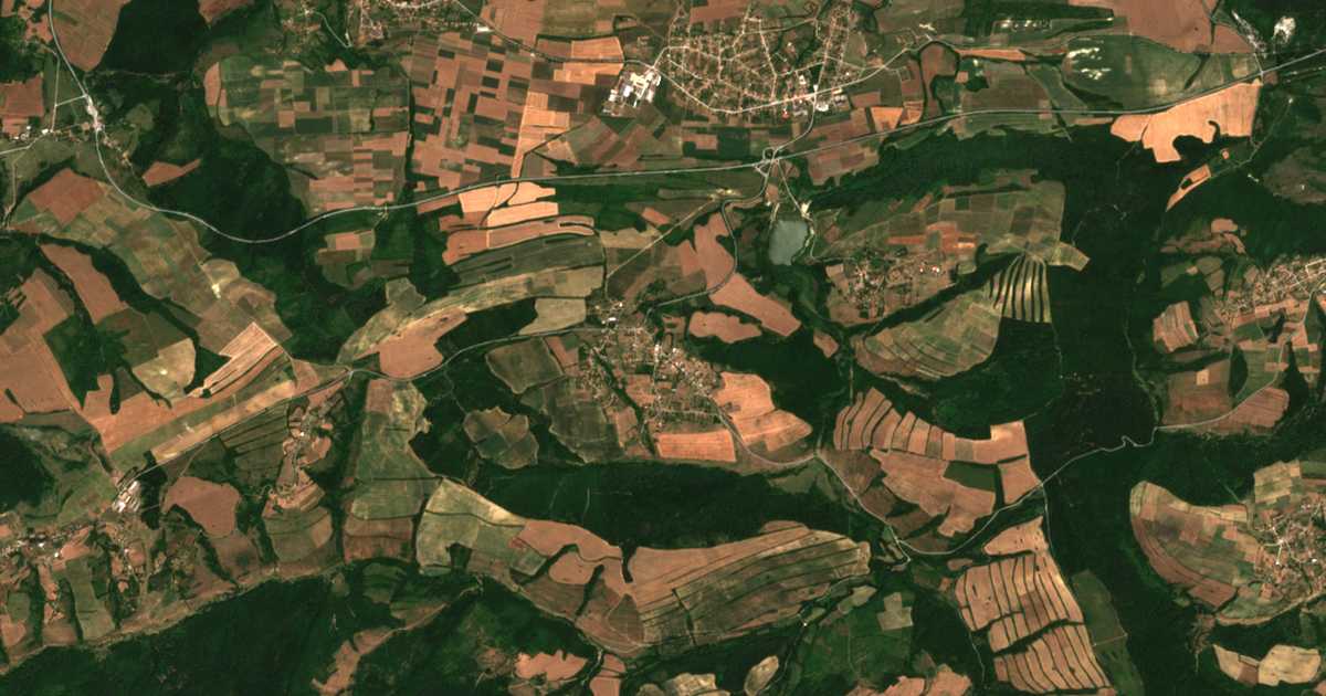 Satellitenkarte von Ilijno