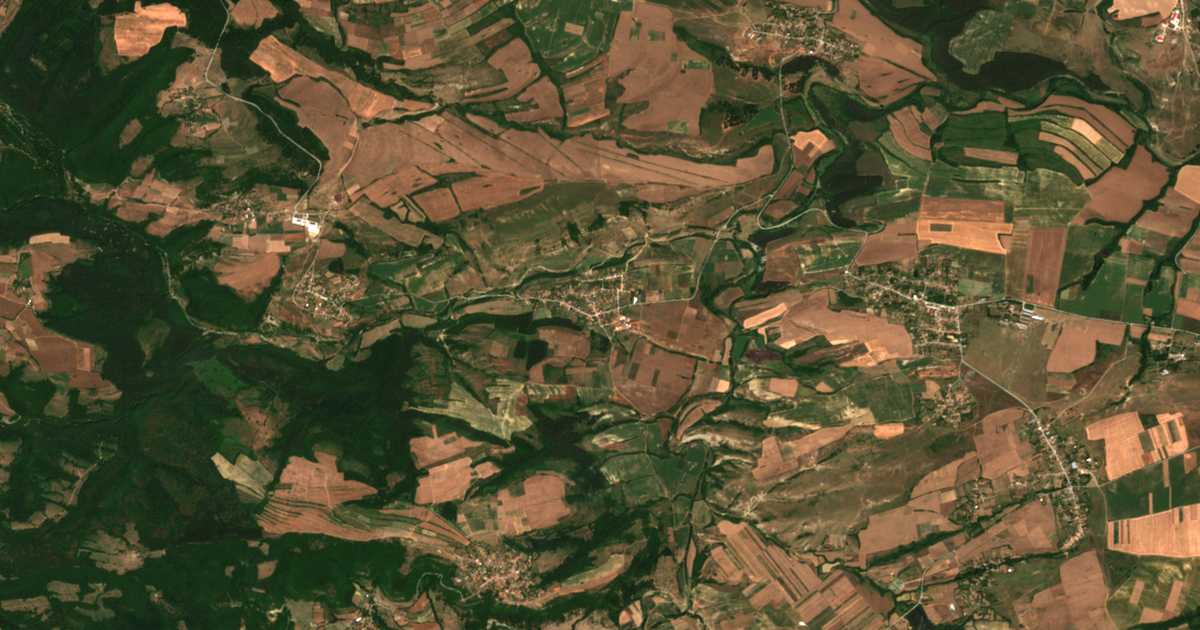 Satellitenkarte von Mogilec