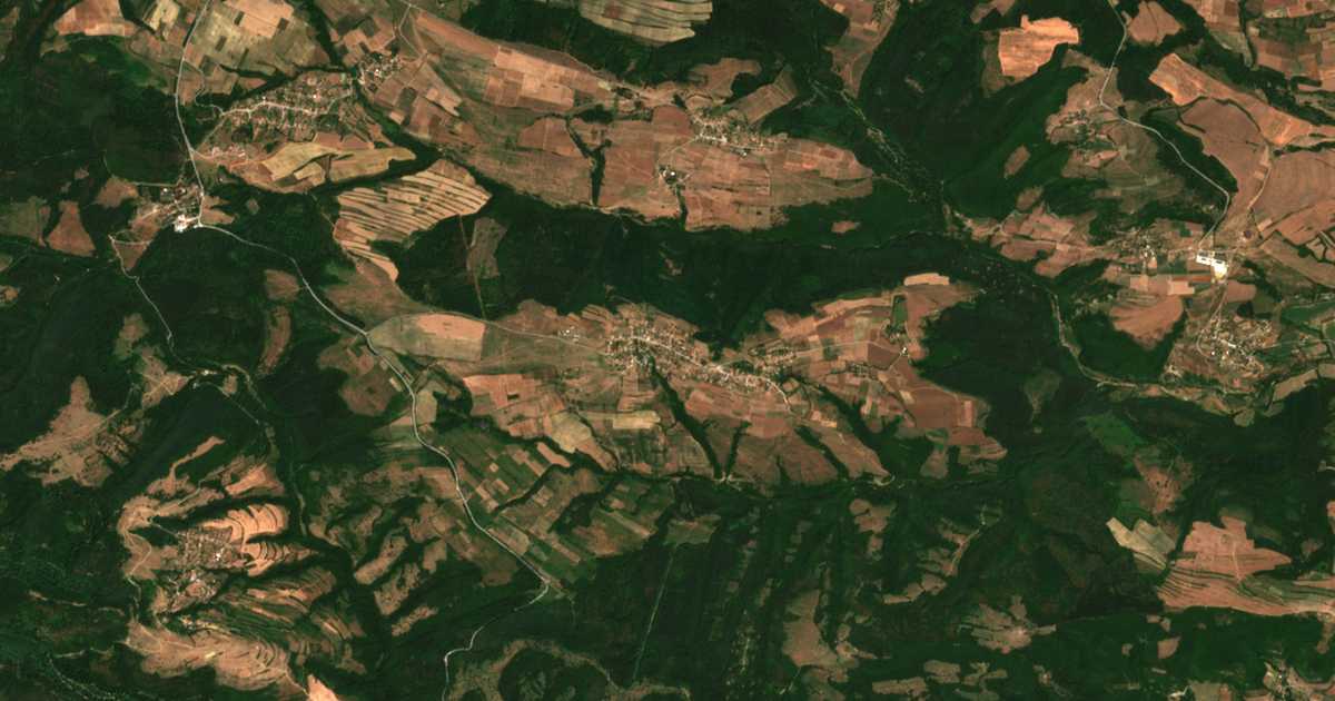 Satellitenkarte von Pǎdarino
