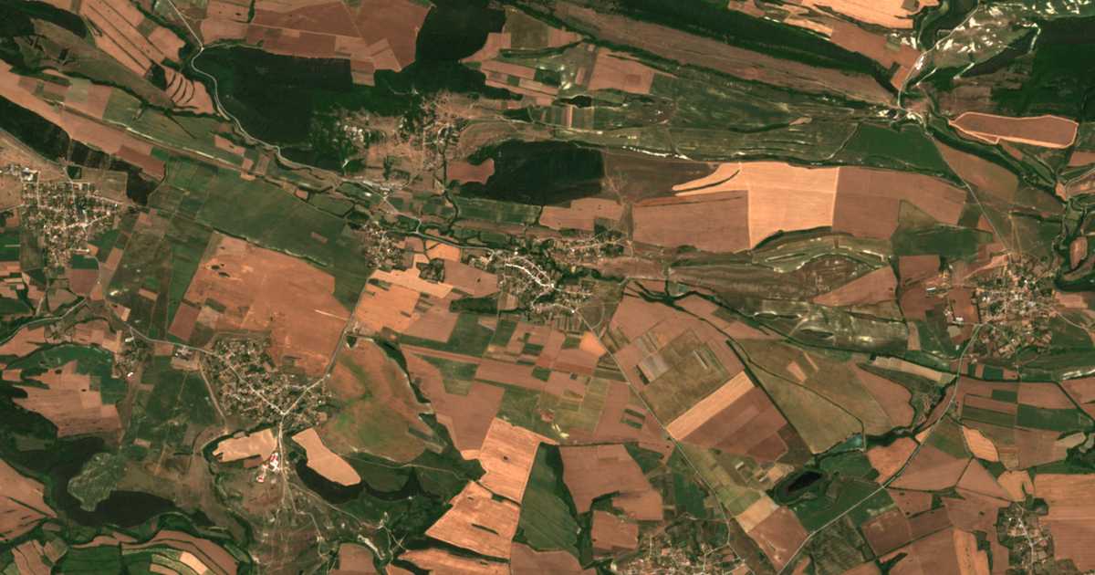Satellitenkarte von Plǎstina
