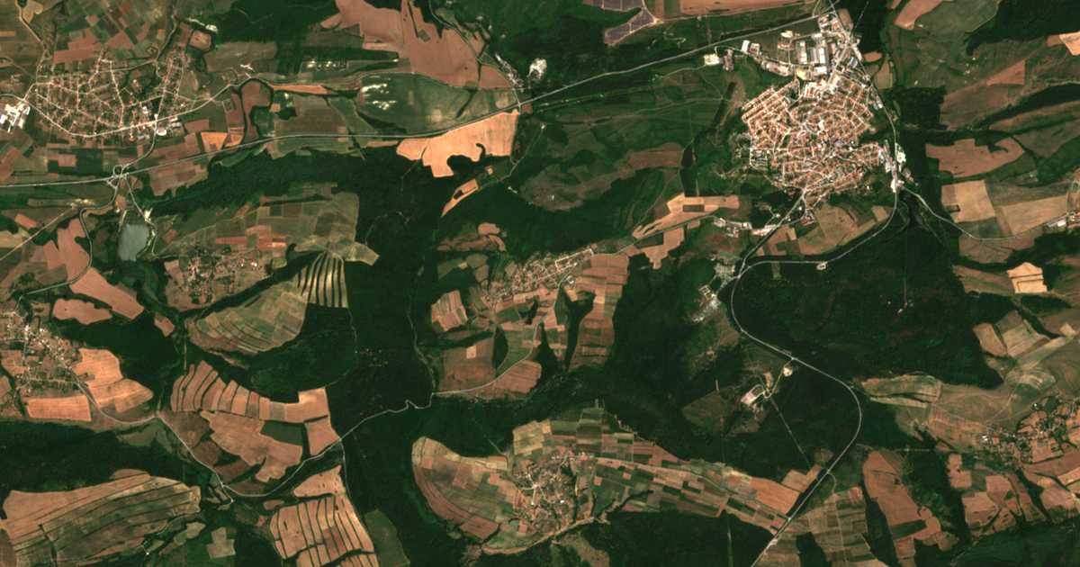 Satellitenkarte von Velikdenče