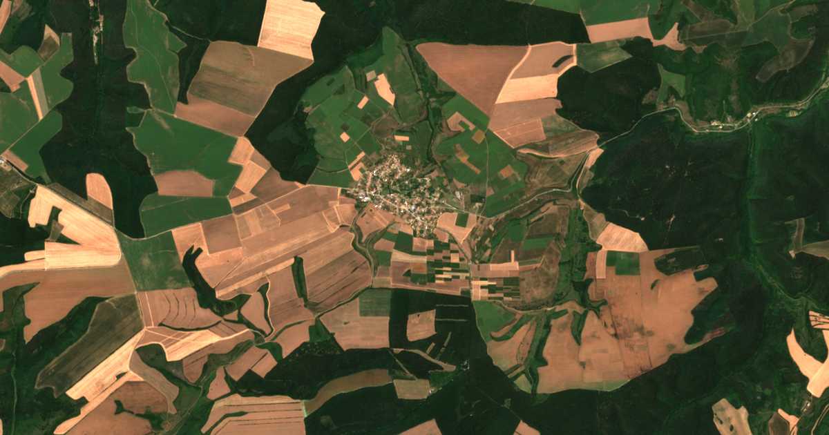Satellitenkarte von Goljamo Gradište