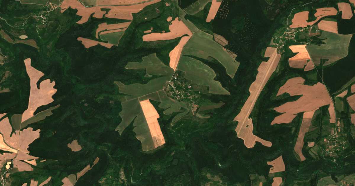 Satellitenkarte von Braknica