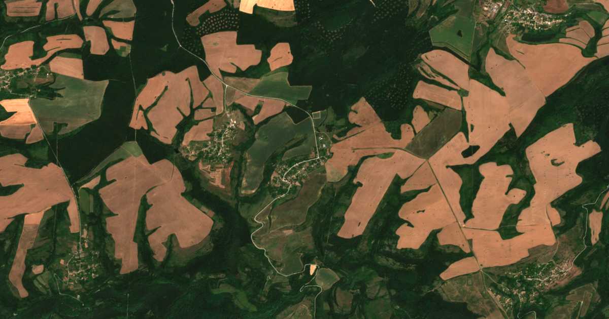 Satellitenkarte von Dolec