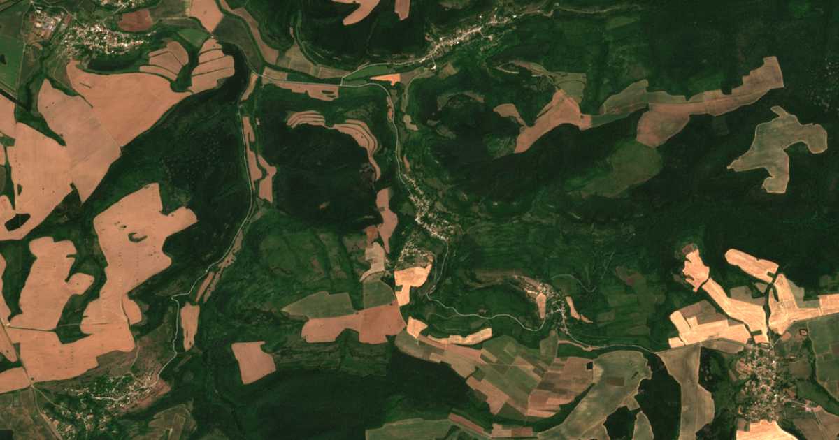 Satellitenkarte von Dolna Kabda