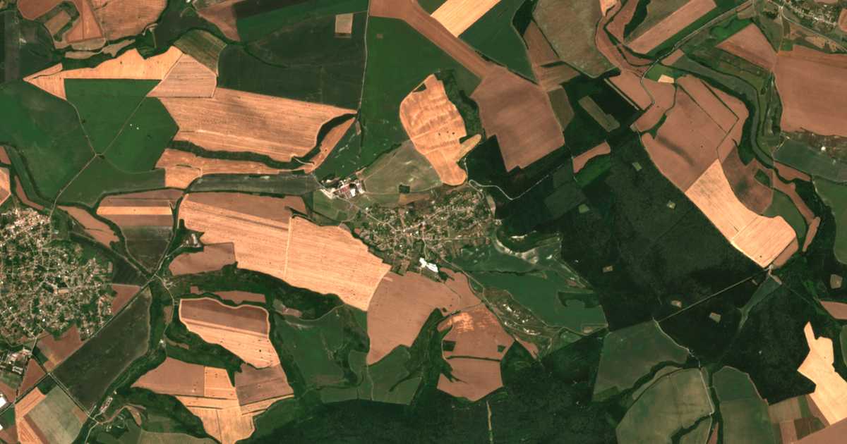 Satellitenkarte von Drinovo