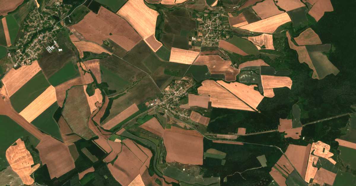 Satellitenkarte von Elenovo