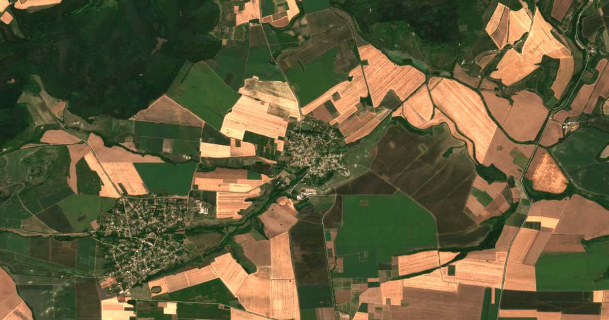 Satellitenkarte von Gagovo